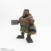 SQUARE ENIX FINAL FANTASY VII  Polygon Soft Vinyl Figure  - BARRET WALLACE - Final Fantasy VII - photo 4
