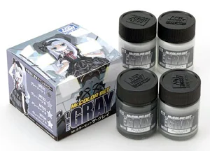 GSI Creos Mr Color Set - The Gray - Paints