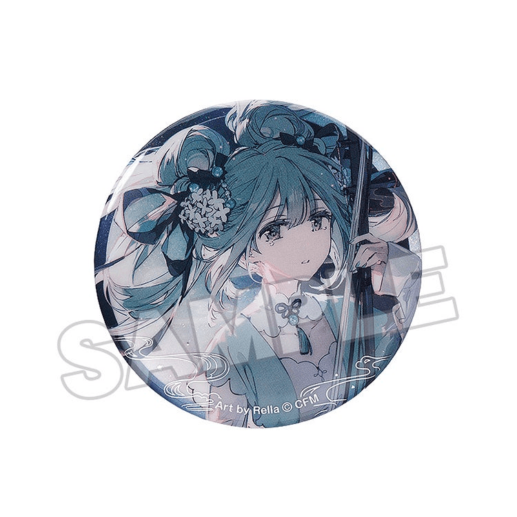 Hatsune Miku Pinback Button: Han Gong Qiu Yue Ver.