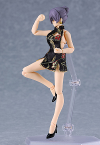 figma Styles Mini Skirt Chinese Dress Outfit (Black) 7