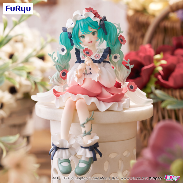 Hatsune Miku Noodle Stopper Figure -Flower Fairy Anemone-