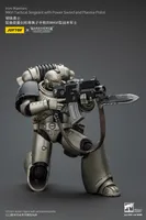 JOYTOY Iron Warriors MKVI Tactical Sergeant with Power Sword and Plasma Pistol - Warhammer 40K - photo 5