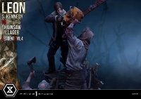 Ultimate Premium Masterline Resident Evil 4 Leon S. Kennedy versus Chainsaw Villager Bonus Version 87