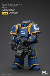 JOYTOY Ultramarines Legion MKIII Tactical Support Squad Legionary with Heavy Bolter - Warhammer 40K - photo 6