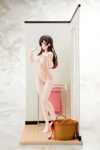 Hakoiri-musume 1/6 scaled pre-painted figure Rent-A-Girlfriend MIZUHARA Chizuru in see-through lingerie figure Angel White Ver. - Rent-A-Girlfriend - photo 19