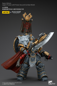 Space Wolves Legion Praetor with Power Axe and Combat Shield 9