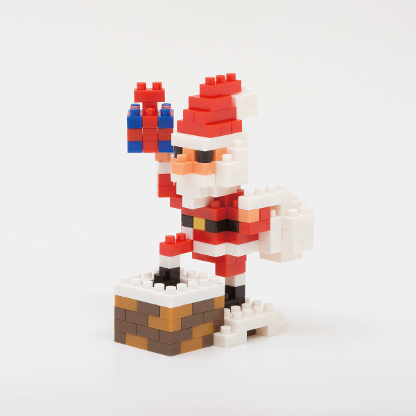 Santa Claus on the Chimney