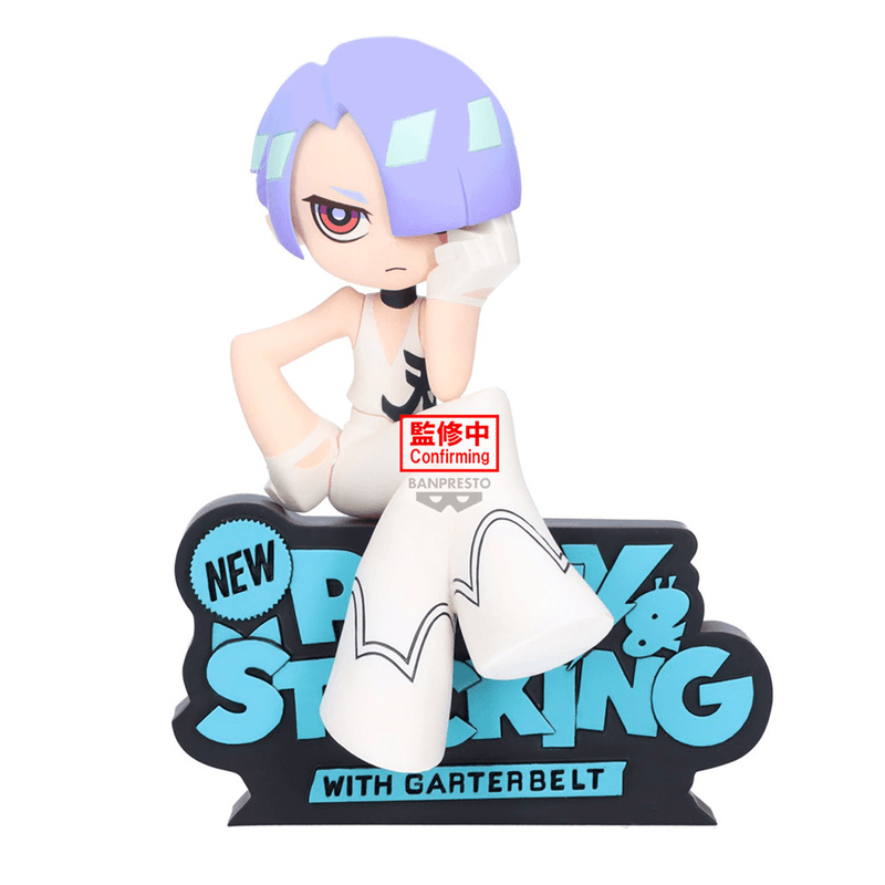 New PANTY & STOCKING with GARTERBELT MONITOR TOP FIGZ～Polyester & Polyurethane～(A:Polyester)