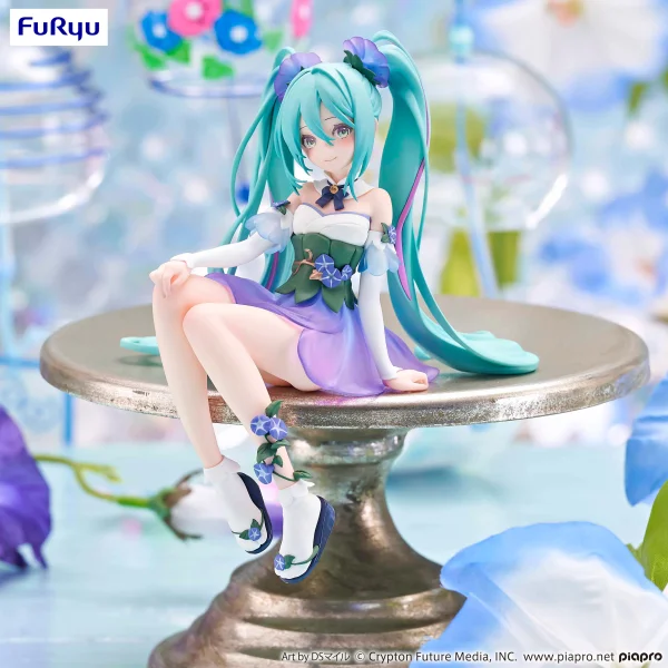 FuRyu Hatsune Miku Noodle Stopper Figure -Flower Fairy Morning Glory- - Hatsune Miku