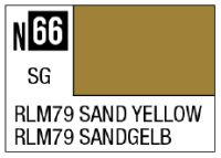 Acrysion N66 - RLM79 Sand Yellow (Semi-Gloss/Aircraft) 1