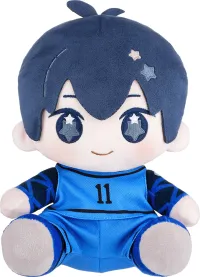 GOOD SMILE COMPANY HUGGY DOLL Plushie Isagi Yoichi - BLUE LOCK - photo 1