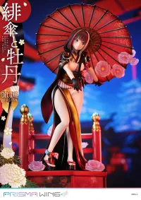 Prime 1 Studio PRISMA WING fuzichoco original Illustration Scarlet Umbrella and Peony Deluxe Version 1/7 Scale Pre-Painted Figure - Scale Figures - photo 2