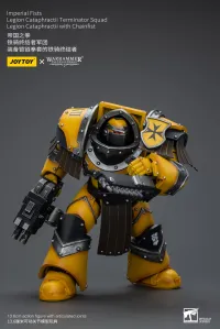 JOYTOY Imperial Fists Legion Cataphractii Terminator Squad Legion Cataphractii with Chainfist - Warhammer 40K - photo 2