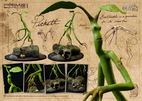 Prime 1 Studio Life Scale Masterline Fantastic Beasts and Where to Find Them (Film) Pickett - Live Action Movies/TV