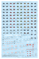 MEGAMI DEVICE M.S.G YGGDRASIS GARM RIPPER EYE DECAL SET 1