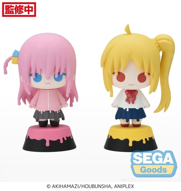 Tiny Melties Anime "BOCCHI THE ROCK!" Mini Figure Vol.1 (EX) (Pack of 1 Hitori, 1 Nijika)