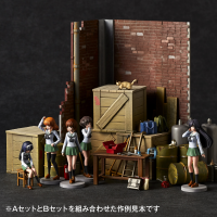 ARTPLA Girls & Panzer Final Chapter Garage Set [B] 4