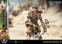 Ultimate Diorama Masterline Horizon Forbidden West Aloy vs. The Slitherfang Bonus Version  			 38