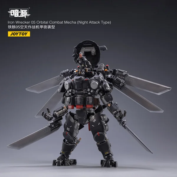 JOYTOY Iron Wrecker 05 Orbital Combat Mecha (Night Attack Type) - JOYTOY Original Series