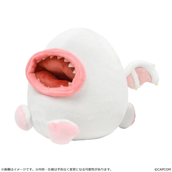 CAPCOM Monster Hunter Fluffy Eggshaped Plush Mini Khezu - Monster Hunter