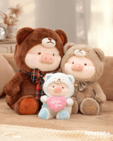 LuLu the Piggy - 40cm Teddy LuLu Plush Toy (Khaki ver.) 11