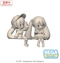 SEGA fuwa petit Hatsune Miku Series Perching Mini Figure Hatsune Miku Vol.3 (EX) [Pack of: 1 Boyish, 1 Dress] - Hatsune Miku - photo 3