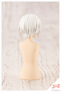 AFTER SCHOOL SHORT WIG TYPE: A [WHITE & CHOCOLATE BROWN] 6