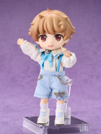 Nendoroid Doll Outfit Set: Suspender Shorts Set (White & Blue) 3