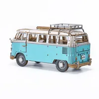 Azone wa-gu-mi Vintage Volkswagen Type 2 (T1) Camper Van GREEN - Scale Kits - photo 10