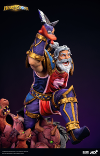 Blizzard Hearthstone® Leeroy Jenkins 1/6 Scale Premium Statue 9