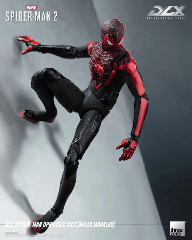 threezero Marvel's Spider-Man 2: DLX Spider-Man Upgraded Suit (Miles Morales) - Marvel