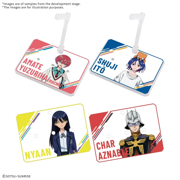 ACTION BASE 7 ［CLEAR COLOR］ Mobile Suit Gundam GQuuuuuuX STICKERS SET