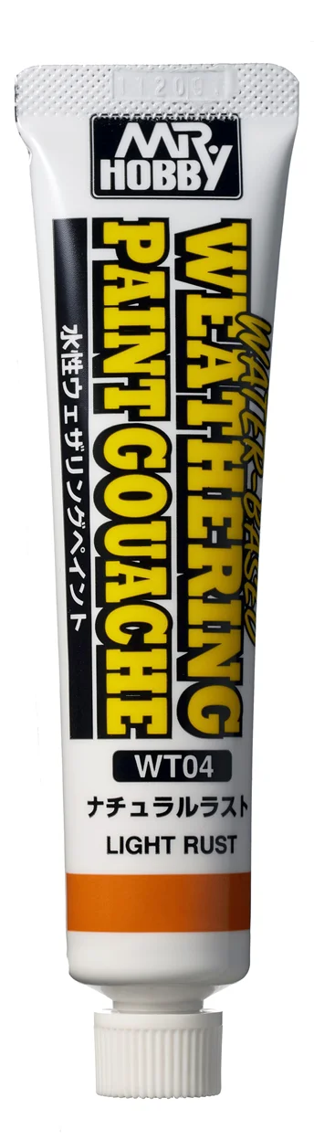 GSI Creos WATER BASED WEATHERING PAINT GOUACHE LIGHT RUST - Paints