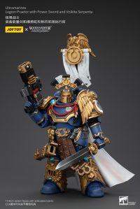 Ultramarines Legion Praetor with Power Sword and Volkite Serpenta 6