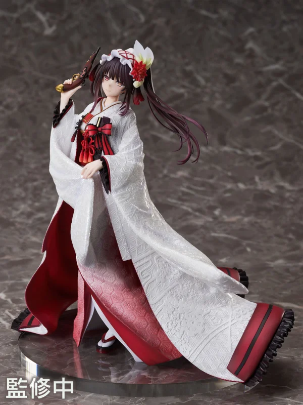 FuRyu Date A Live Ⅳ Kurumi Tokisaki -Shiromuku- 1/7 Scale Figure - Date A Live