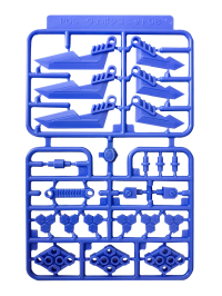 Pla Act Option Series08:Gimic knife2 blue 3