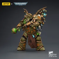 JOYTOY Death Guard Biologus Putrifier with Injector Pistol and Hyper Blight Grenades - Warhammer 40K - photo 4