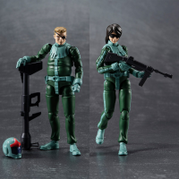 Principality of Zeon Army Soldier 04-06 (Normal Suit Soldier & Char Aznable) 4