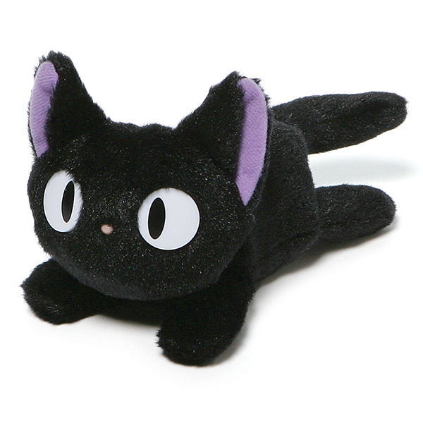 6.5" Jiji Fluffy Bean Bag Plush "Kiki's Delivery Service"