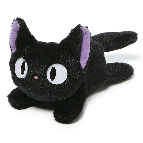 Sun Arrow 6.5" Jiji Fluffy Bean Bag Plush "Kiki's Delivery Service" - Studio Ghibli