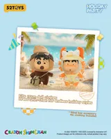 52TOYS Crayon Shinchan – Holiday Party Series Vinyl Plush Keychain Blind Box - CRAYON SHIN-CHAN - photo 6