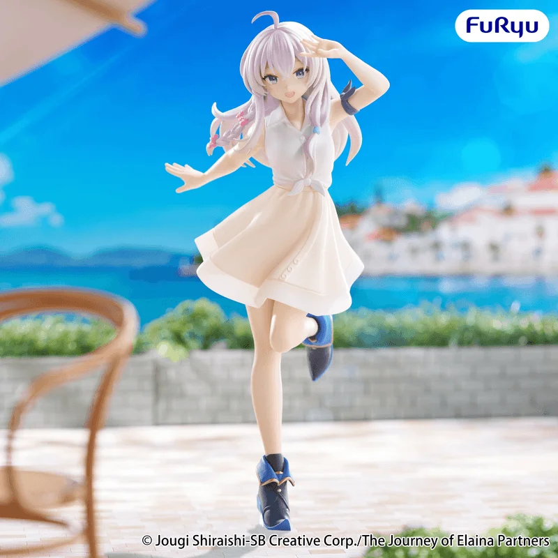 FuRyu The Journey of Elaina Muchute Figure -Elaina White ver.- - Wandering Witch: The Journey of Elaina