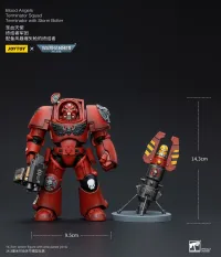JOYTOY Blood Angels Terminator Squad Terminator with Storm Bolter - Warhammer 40K - photo 8
