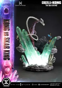 Prime 1 Studio Ultimate Diorama Masterline Godzilla x Kong: The New Empire (Film) Kong vs Skar King - Godzilla - photo 35