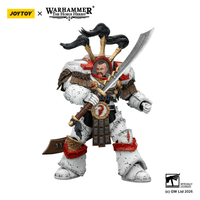 White Scars Legion Praetor in Cataphractii Terminator Armour with Cyber Hawk, Chogorian sword and combi-melta 16
