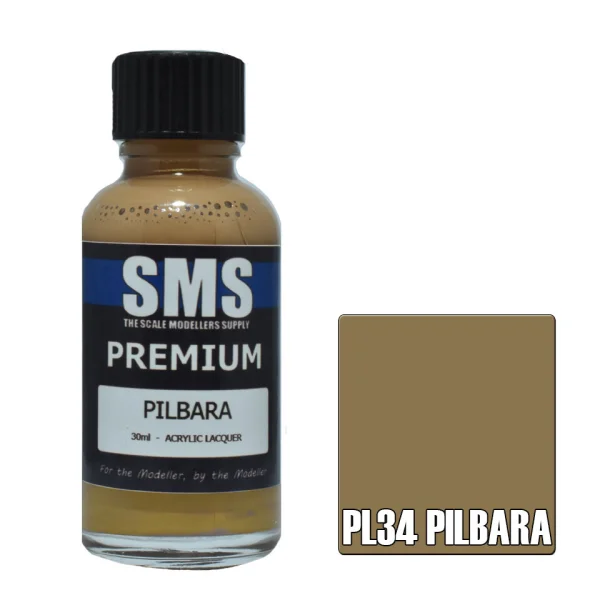 The Scale Modellers Supply (SMS) Premium PILBARA FS30109 30ml - Paints