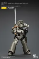 JOYTOY Iron Warriors MKVI Tactical Sergeant with Power Sword and Plasma Pistol - Warhammer 40K - photo 4