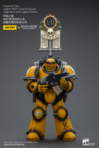 Imperial Fists   Legion MkIII Tactical Squad Legionary with Legion Vexilla 1