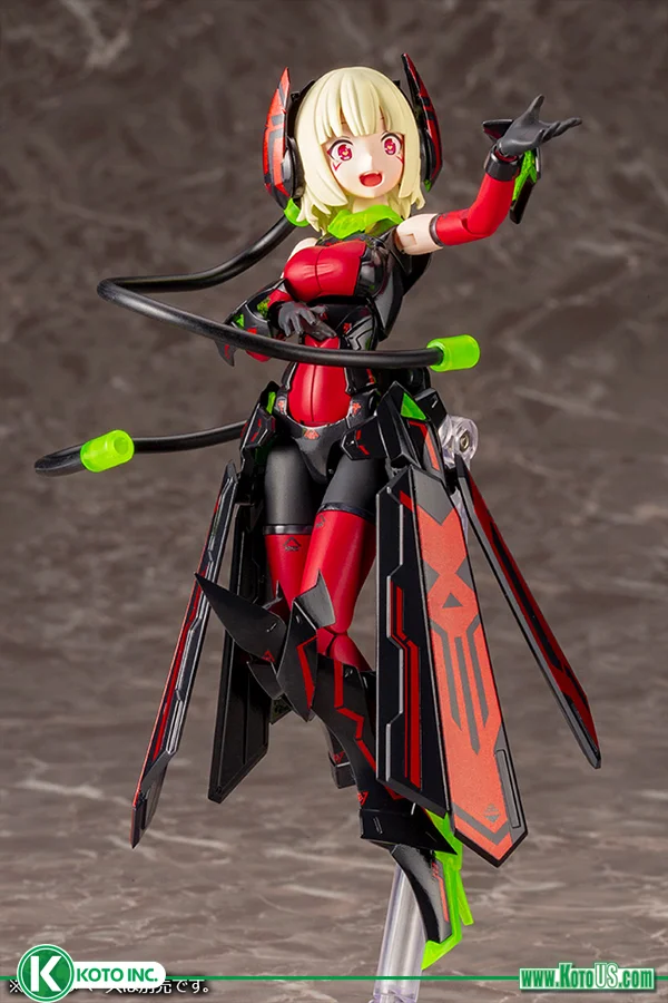 KOTOBUKIYA MEGAMI DEVICE BULLET KNIGHTS LANCER HELL BLAZE MODEL KIT - Megami Device
