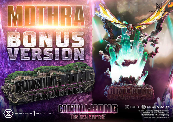 Ultimate Diorama Masterline Godzilla x Kong: The New Empire (Film) Mothra Bonus Version